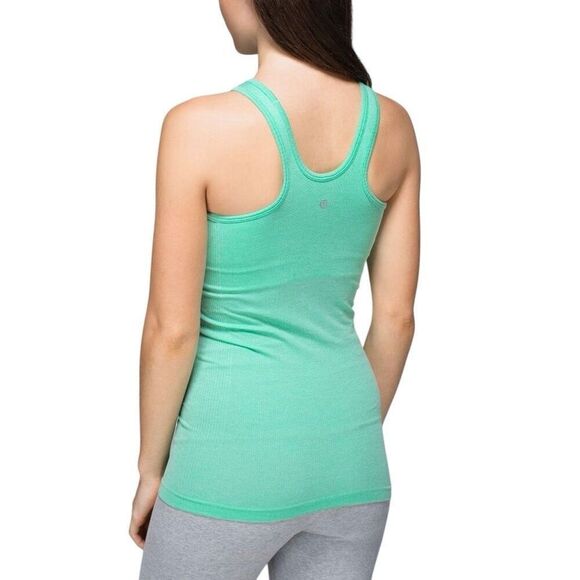 Lululemon Seamlessly Covered Tank Top Heathered Opal See Measurements For Size - Picture 6 of 7